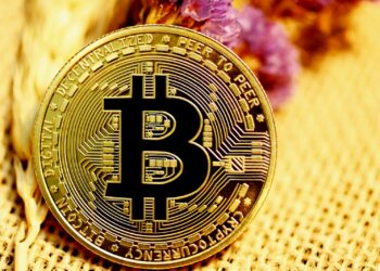 gold and black round coin